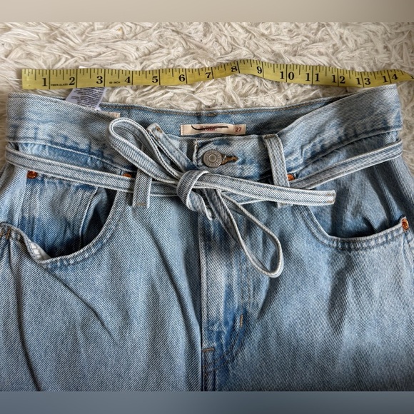 Levi's Women's Xl Baggy Straight Jeans - Picture 6 of 10